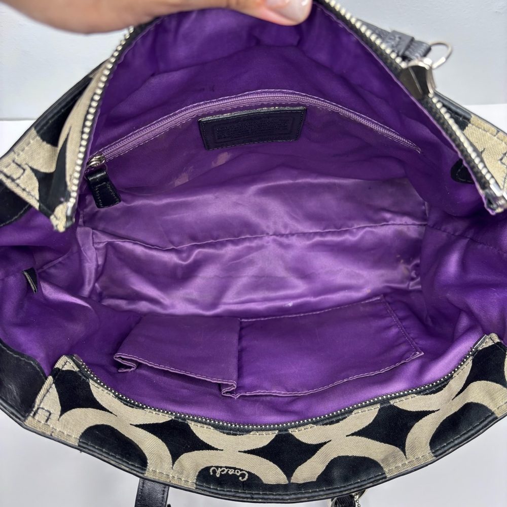 Coach Signature Tote Bag - Picture 9 of 13